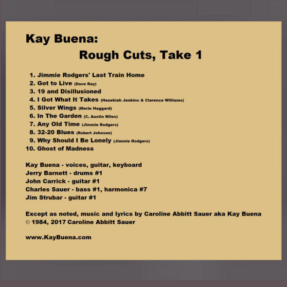 Rough Cuts back text